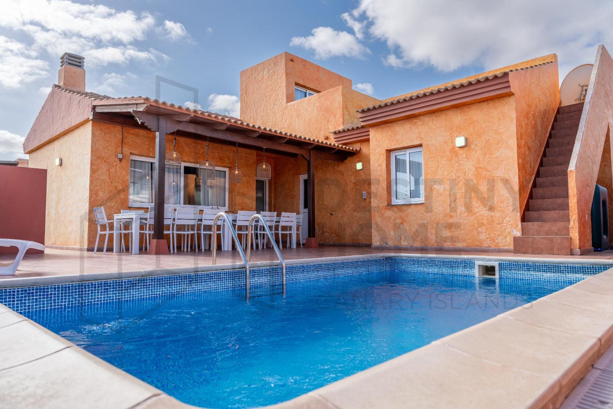 Villa Atlantic Ocean Private Pool Corralejo By Holidays Home Bagian luar foto
